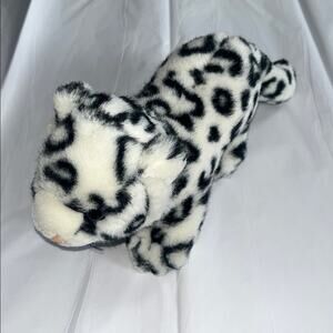 White Siberian Tiger Cub Plush B. J. Toys Stuffed Animal Plush